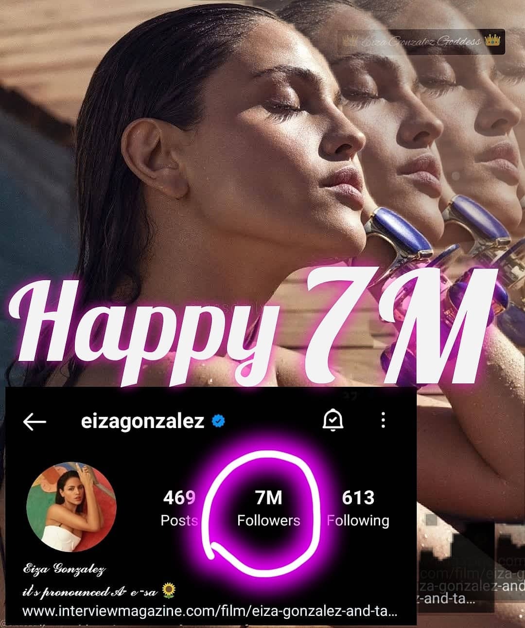 Eiza Gonzalez Goddess ?

Happy for 7m followers ??✌???

Eiza very beautiful ?❤️❤️

Eiza very cute ?☺️

Eiza very 