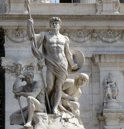 hadrian6:  Statues on The Monument to Victor