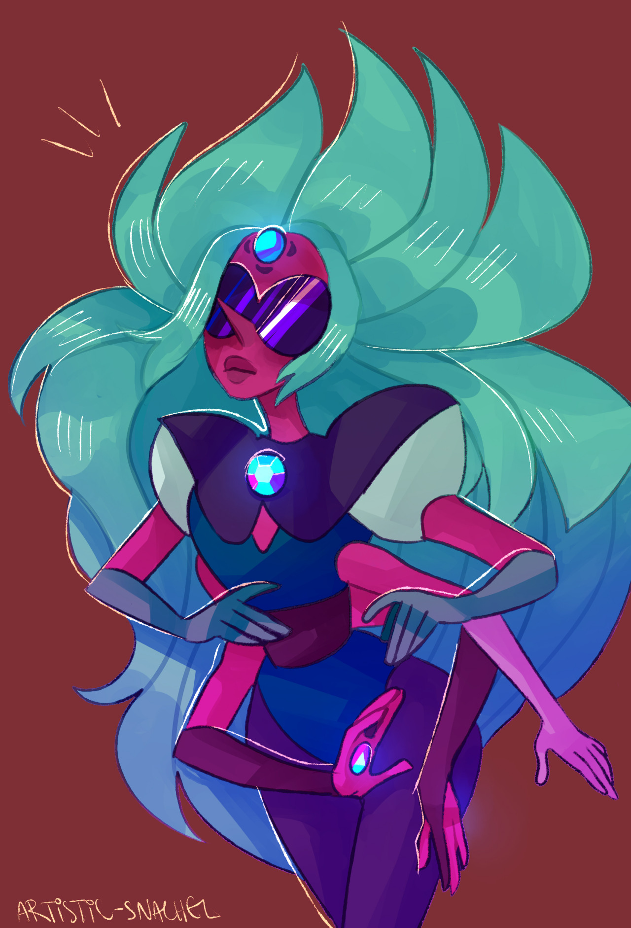 artistic-snachel:  super giant woman