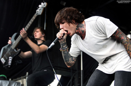 grinned:  Oli Sykes | Bring Me The Horizon by dovaphotography on Flickr.