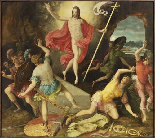 La Résurrection du Christ = The Resurrection of ChristAntoine Caron (French; 1521–1599), attributed 