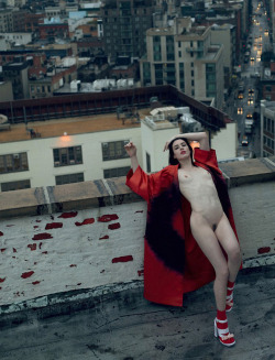 blueblackdream:  Sean &amp; Seng, Stoya (for Pop, Spring 2013)  