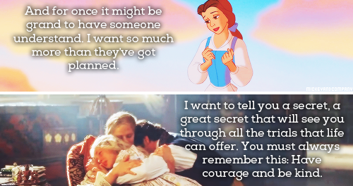 mickeyandcompany:Some Disney heroines quotes for the Women’s Equality Day.