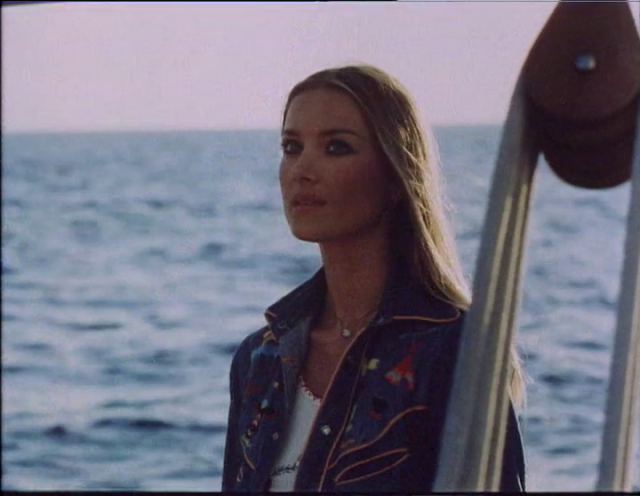 Barbara Bouchet in 'The Hook ( L'Adultera / To Agistri)' - Erricos Andreou - 1976 - Greece/Italy
