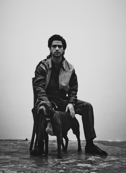 luke pasqualino. original photography by harry carr for wonderland magazine