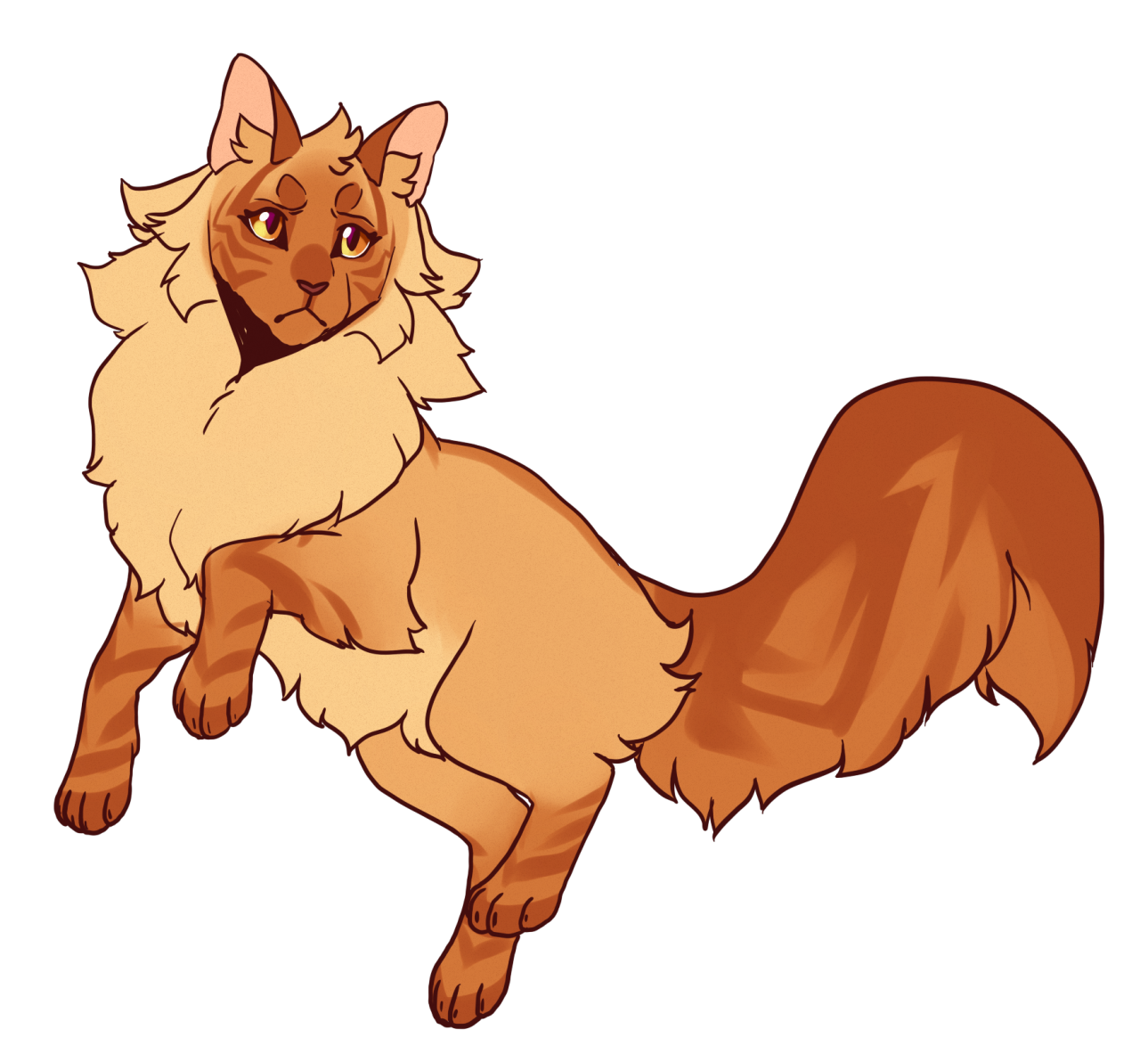 Just another warrior cat design blog — Firestar