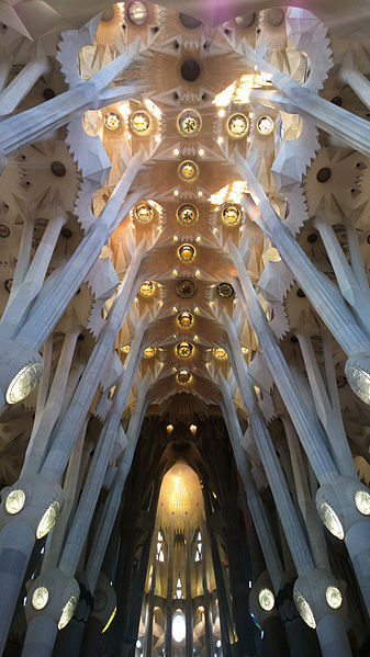 odditiesoflife:Sagrada Família With its unparalleled Gothic architecture, Sagrada Família is the mos