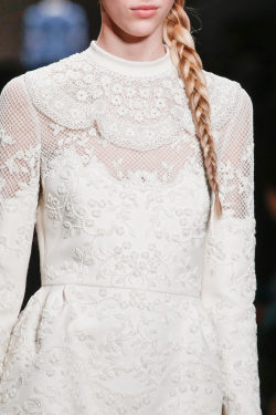 fashionbymademoiselle:  Details at Valentino Fall 2013 RTW Fashion by Mademoiselle! (Runway blog!)