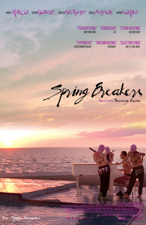 commuspot:  Awesome movie poster 2013 - Spring Breakers 