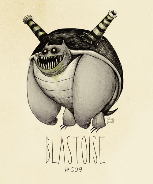 ldarknessl:  Tim Burton Pokemon Series 1/6
