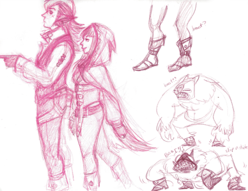 curryram:more doodles of wolf familybut srsly why do they wear bootsdon’t dogs hate boots
