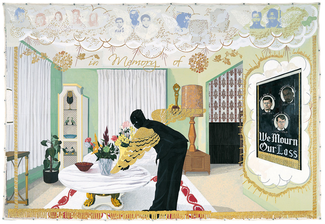 angelsinart:   Souvenir I, Kerry James Marshall, 1997  