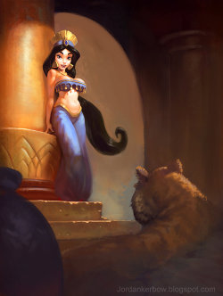 Pinuparena:  A Tribute To Frank Frazetta By Jordan Kerbow  