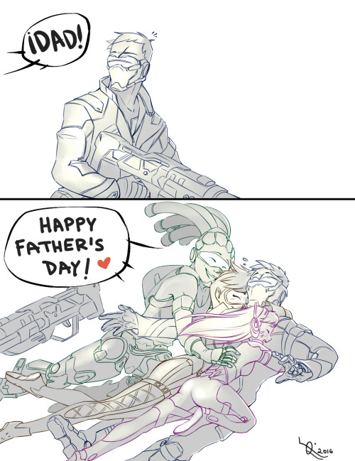 red-dandellion: Happy Father’s Day to all! lets all hug our dads! But becareful not to break t