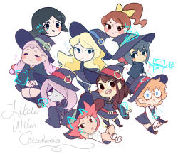 chiicharron:lwa stickers i did! u can get them here