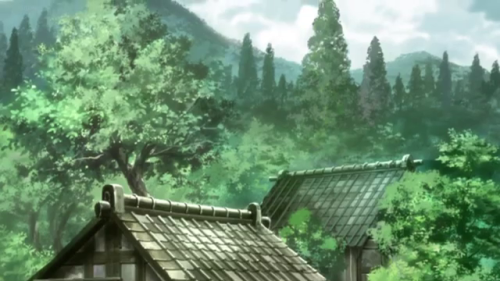 thedigitalpen:“Mushishi” - miscellaneous animated scenery frames. [Artland - 2005-2006]. 