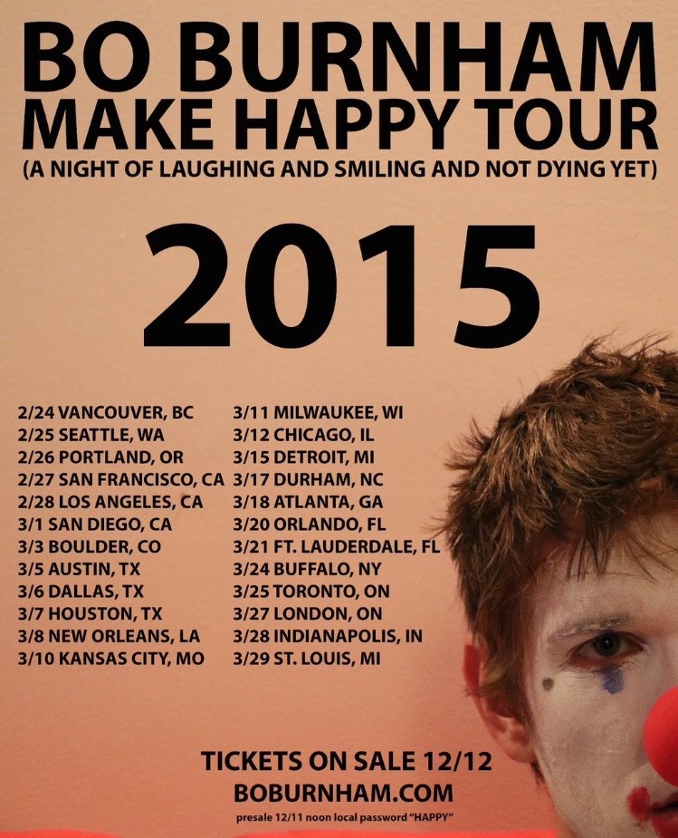 burnhham:  Bo Burnham’s 2015 comedy tour!   WHY DOES HE HAVE TO BE HERE KINK FEST