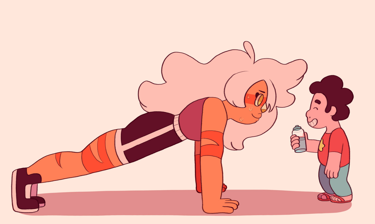 chloe-glow:  ive never really drawn jasper before today so! here she is :^D 