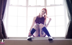 alt-girls-paradise:  Julie Kennedy (Lass Suicide) - Watch tattooed chicks fucked hard! Click here! http://bit.ly/TattooedPorn