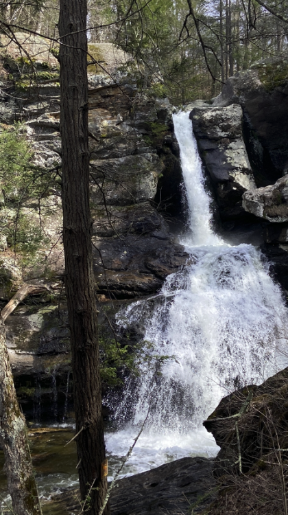 Driving back home from PA yesterday, I made a point to stop again in Kent Falls State Park in CT, th