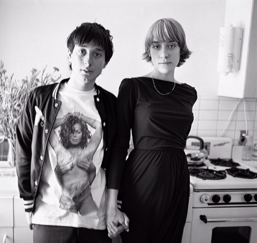 taboada:harmony korine with chloe sevigny, 1995