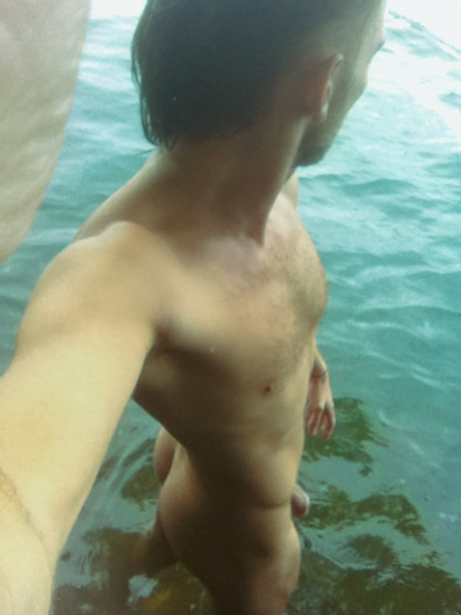 mikeltumblez:  MONTREAL HEAT WAVE ! Ambushed the river with my bike & some dazzling nudism & took some crappy photos with my iPod. Selfies by Mikel Marton erotic photography |  etsy  |   e-mail 