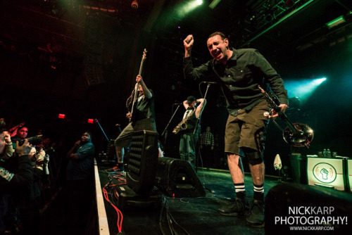 Less Than Jake at Playstation Theater in NYC on 2/17/17.www.nickkarp.com