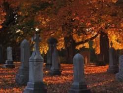 whisperskat:  Cemetery Catholic Ireland Corners,