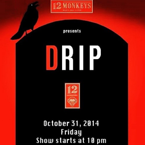 Tonight is the night for Drip’s comeback gig. They’re playing 6 new songs from their upcoming album. So if you’re in Makati tonight, come and join us at 12 Monkeys Bar, 5/F, Century City Mall, Kalayaan Avenue. 10pm. No cover charge. See you!