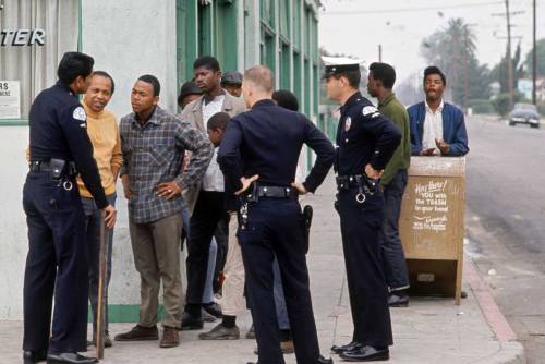 sunbookie:  twixnmix:  The Young Men of Watts Bill Ray   In 1966 One year after the August 1965 Watts Riot (also known as the Watts Rebellion   or Watts Uprising) in Los Angeles, LIFE magazine sent photographer Bill Ray to California, to cover the young