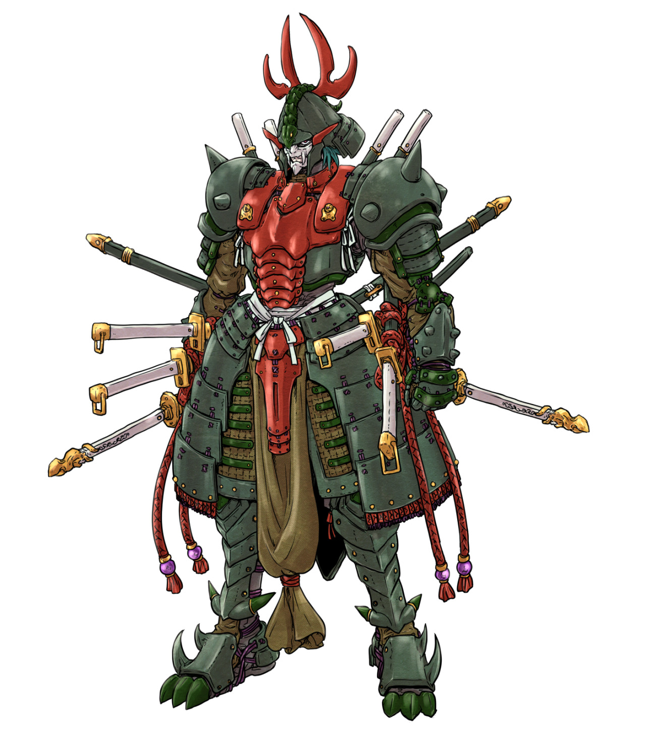 the-ankle-rocker:  Talpa/Arago’s Dark Warlords of Ronin Warriors/Yoroiden Samurai