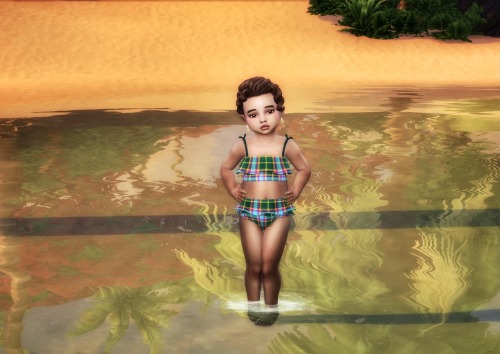 Sunny Days Swimwear (Toddler Girls) EP07 (Island Living) Required6 Swatches DOWNLOAD