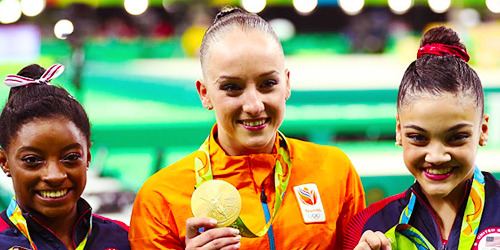 vhagar-galaxy:    The medalists of the 10th day of artistic gymnastics in Rio 2016