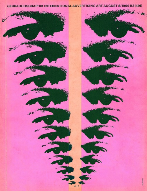 electripipedream:Gebrauchsgraphik International Advertising Art1969