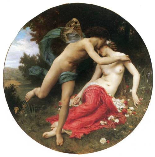 William-Adolphe Bouguereau - Flora and Zephyr (1875)