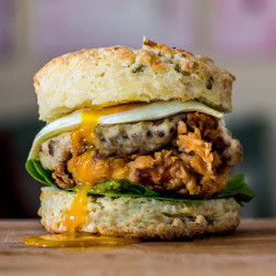 Food52:  Give Thanks To The Chicken Biscuit.fried Chicken &Amp;Amp; Biscuit Burger