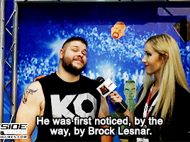 Sex mithen-gifs-wrestling:  Kevin Owens on having pictures