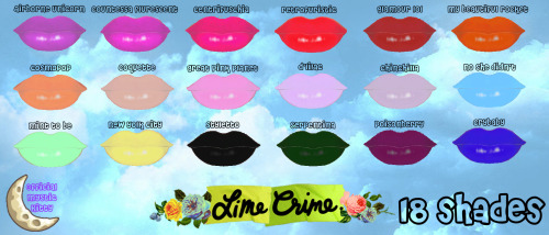officialmystickitty: UNICORN LIPSTICKS18 shadesmesh by mecustom thumbnailsatin finishinspired by the
