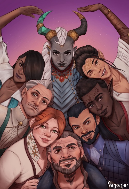 The Veilguard Companions + Varric Tethras