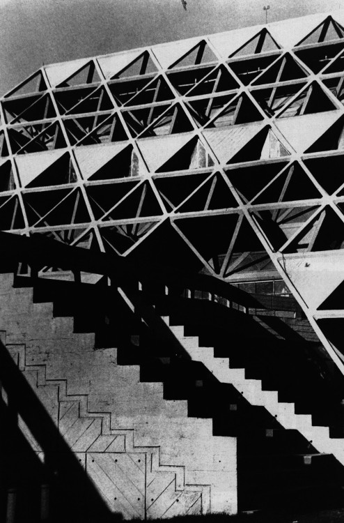 fuckyeahbrutalism:  Pragati Maidan Permanent Exhibition Complex, New Delhi, 1972 (Raj Rewal) 