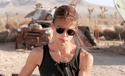 acecroft:Linda Hamilton as Sarah Connor in Terminator 2: Judgment Day (1991)
