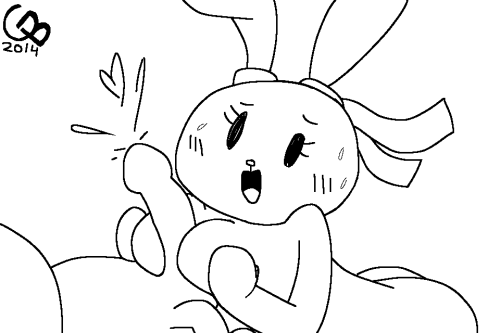 In response to bpm999&rsquo;s recent pics, here&rsquo;s bunny gal Bun Li giving a bunny a happy feel