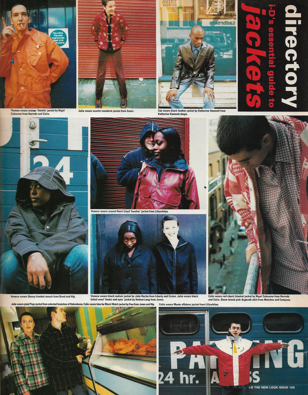 walkinwounded:i-D October 1993 - i-D’s essential guide to jackets