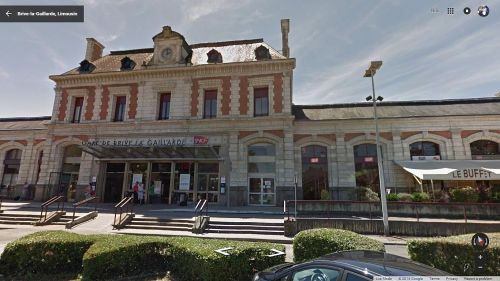 streetview-snapshots:Brive-la-Gaillarde Rail Station