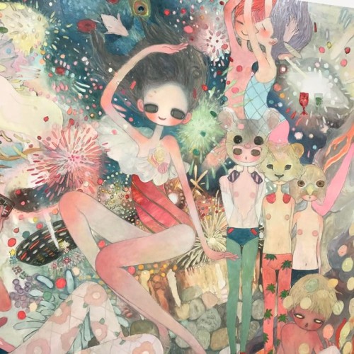 tokyo-fashion:Japanese artist Aya Takano has been posting new work on her personal Instagram. If you