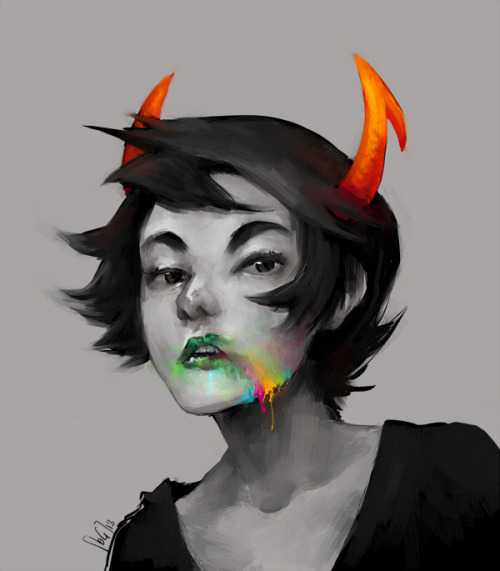 mostflogged: an au fanfiction where kanaya is my gf