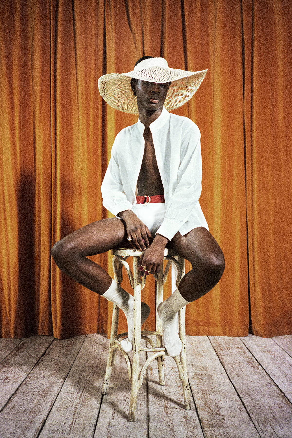 black-boys:  King Owusu by Jamie Morgan | Grace Wales Bonner for SSENSE.com Styling