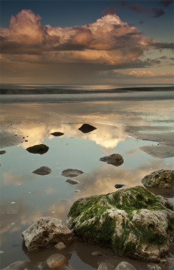 touchdisky:  Seaham beach sunset #5 by Mike