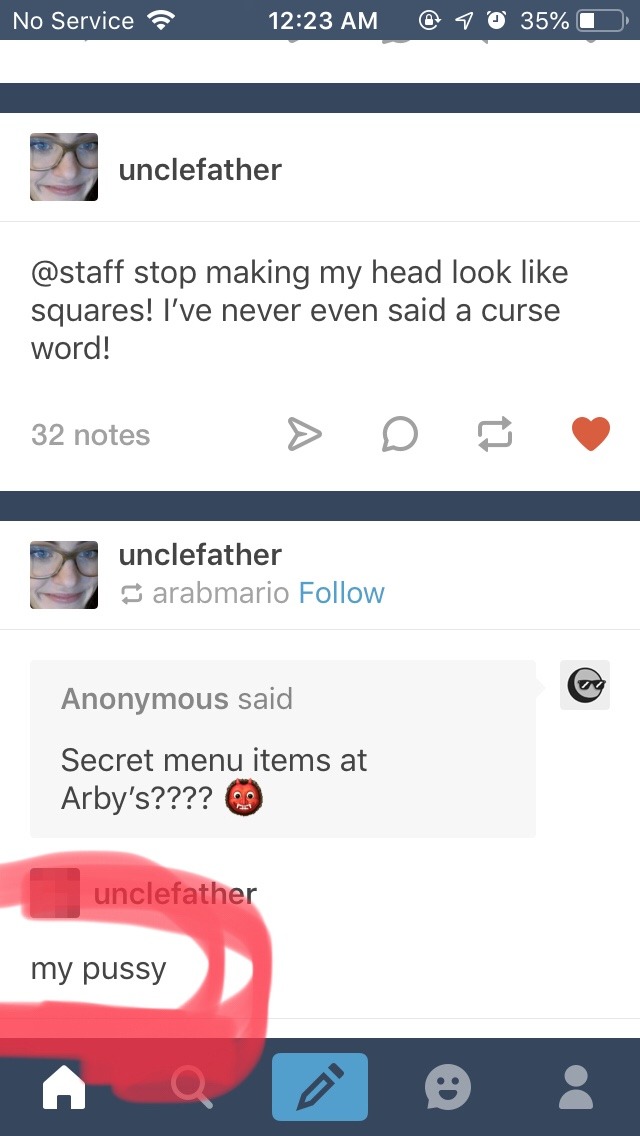 unclefather: generic-housewife:   unclefather:  @staff stop making my head look like