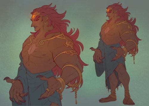 Someone told me y’all were thirsty, so I rehydrated Ganondorf 4 u